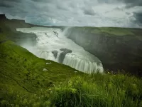 Jigsaw Puzzle Mountain river Iceland