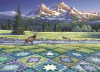 Puzzle Mountain landscape
