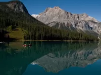 Jigsaw Puzzle Mountain lake