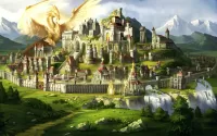 Jigsaw Puzzle City of the Alliance of Light
