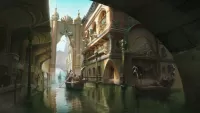 Пазл Город на воде