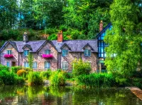 Jigsaw Puzzle Town in England