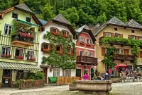 Quebra-cabeça Town in Bavaria