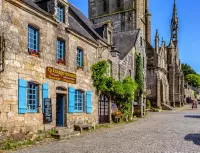 Bulmaca Town in Brittany