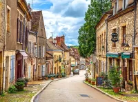 Zagadka Town in Burgundy