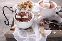 パズル Hot chocolate