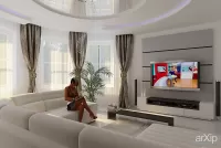 Puzzle living room