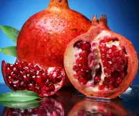 Rätsel Sliced pomegranate