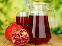 Quebra-cabeça Pomegranate juice