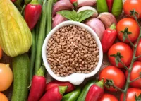 Zagadka Buckwheat and vegetables
