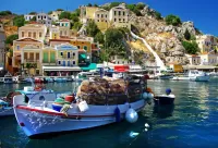 Quebra-cabeça Greek coast