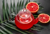 Quebra-cabeça Grapefruit tea