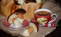 Zagadka Mushrooms and coffee