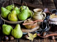 Jigsaw Puzzle Pears