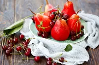 Zagadka Pear and cherry