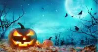 Слагалица Halloween full moon