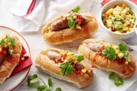 Jigsaw Puzzle hot dogs