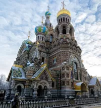 Puzzle Church of the Savior on blood