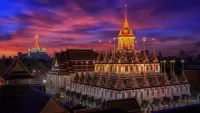 Quebra-cabeça Temple in Bangkok