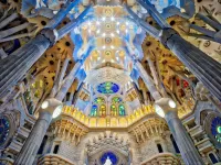 Jigsaw Puzzle Temple in Barcelona