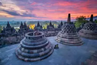 Slagalica Temple in Indonesia