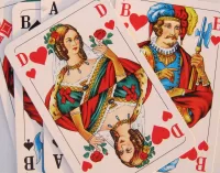Rompecabezas Playing cards