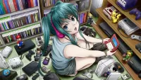 Jigsaw Puzzle Playing Vocaloid