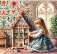 Jigsaw Puzzle Toy house