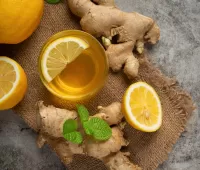 Jigsaw Puzzle Ginger tea