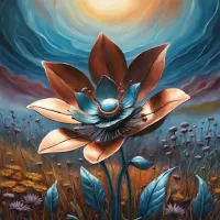 Quebra-cabeça Alien flower