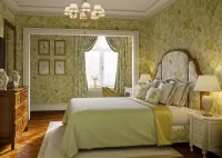 Zagadka Bedroom interior