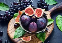 パズル Figs and grapes