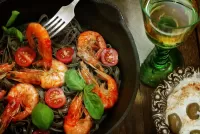 Quebra-cabeça Italian dinner