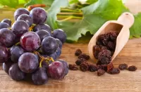 Quebra-cabeça Raisins and grapes