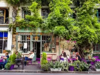Quebra-cabeça Cafe in Montmartre