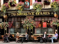 Quebra-cabeça Cafe Sherlock Holmes