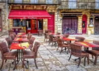 Quebra-cabeça Cafe in Bordeaux