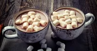 パズル Cocoa with marshmallows
