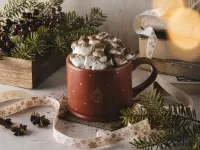 Zagadka cocoa with marshmallows