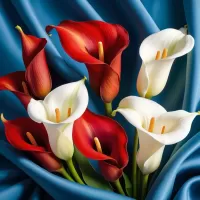 Слагалица Calla lilies