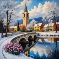 Puzzle Most kamienny