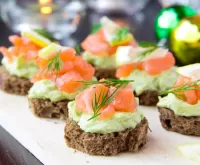 Puzzle canapes