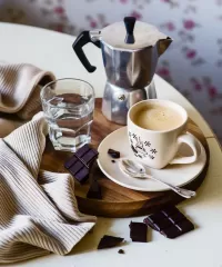 パズル Cappuccino with chocolate