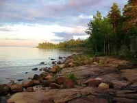 Slagalica Lake in Karelia