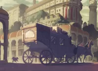 Jigsaw Puzzle Carriage in the city