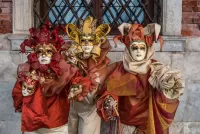 Jigsaw Puzzle The carnival of Venice