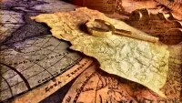 Jigsaw Puzzle Map and magnifier