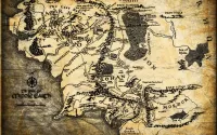 Quebra-cabeça Map Of Middle Earth