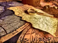 Zagadka Treasure map