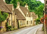 Jigsaw Puzzle Castle Combe England